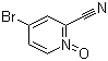 2-Pyridinecarbonitrile,4-bromo-,1-oxide(9CI)